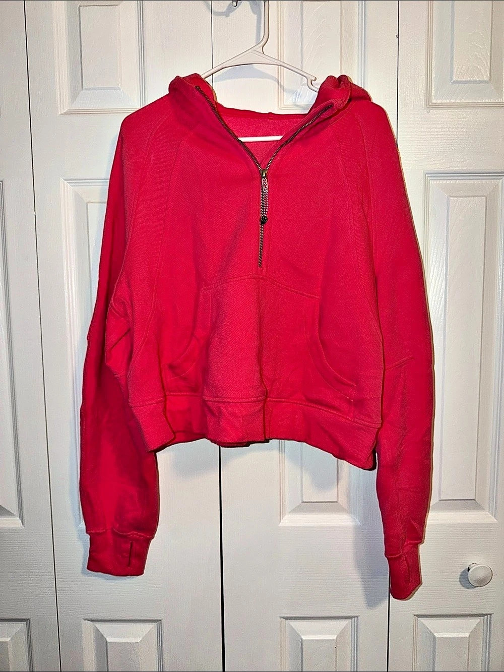 lululemon Scuba Oversized Half-Zip Hoodie in Lipgloss